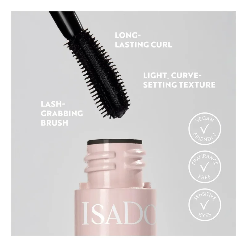 Lash Styler Curl Mascara Mascara von IsaDora in Schwarz, 9 ml – Produktfoto 2 von 5