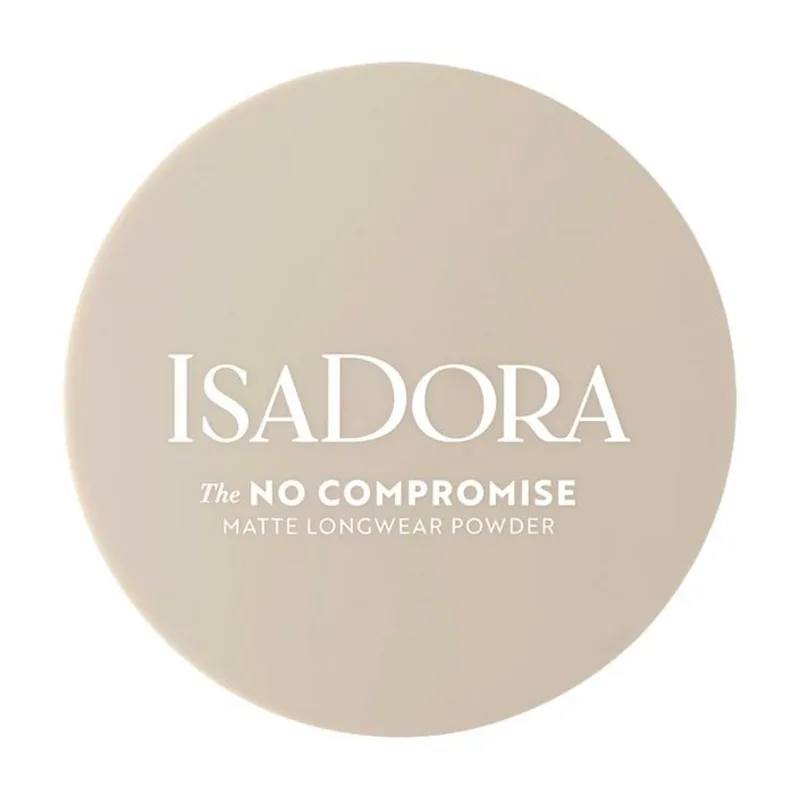 The No Compromise Matte Longwear Powder fra IsaDora i 60-Neutral Porcelain – produktbillede 2 af 2