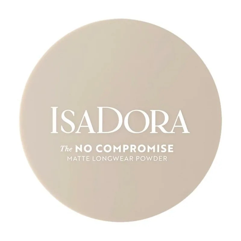 The No Compromise Matte Longwear Powder von IsaDora in 65-Neutral Beige – Produktfoto 2 von 2