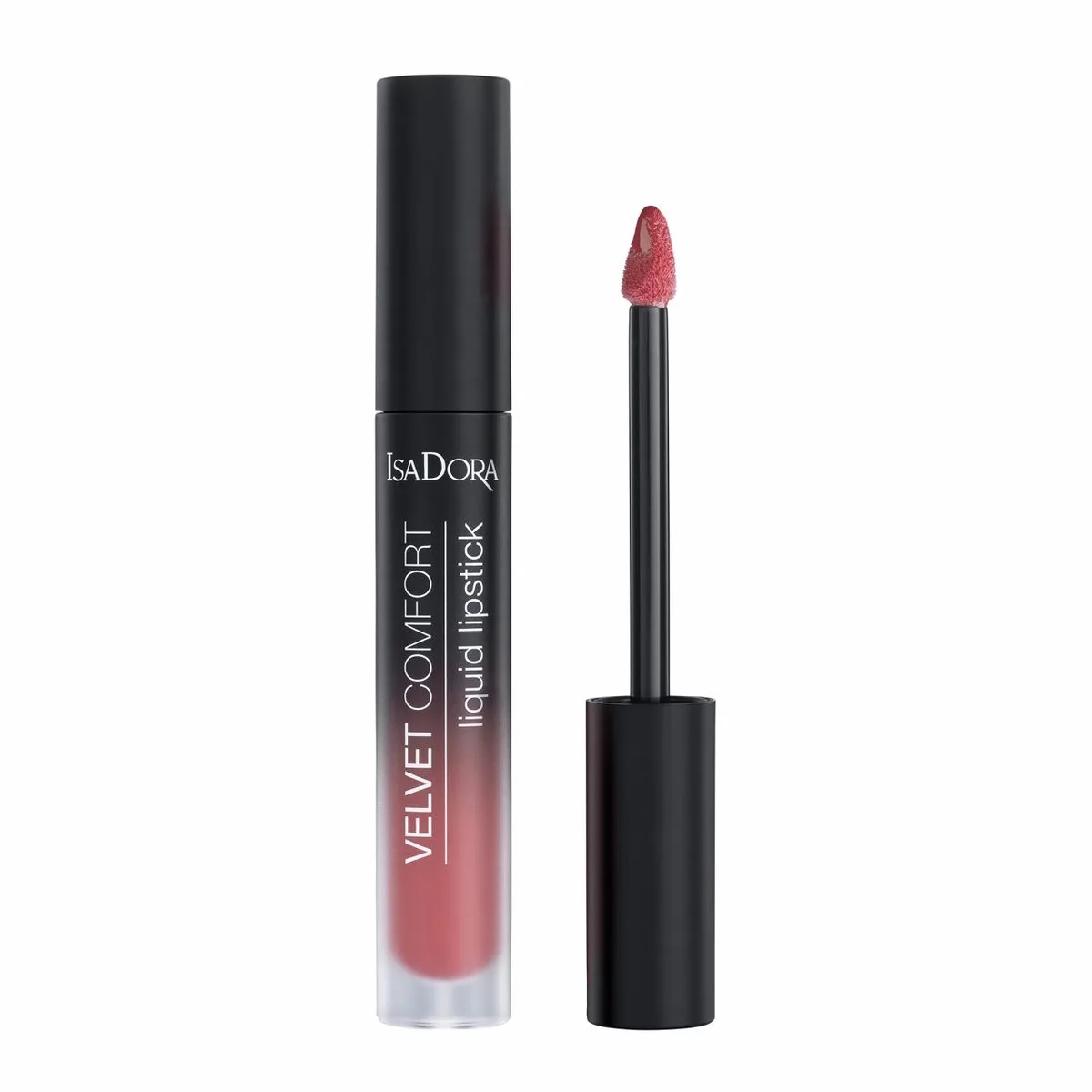 VELVET COMFORT LIQUID LIPSTICK – 74 Think Pink de IsaDora – photo du produit
