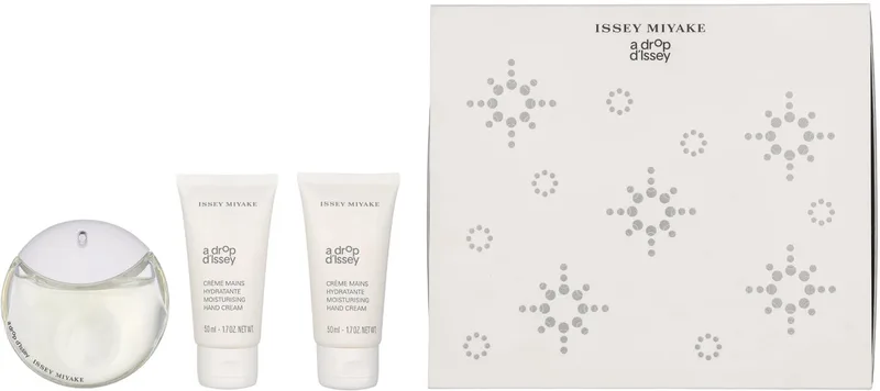 A Drop D'Issey Giftset 150 ml - Edp Spray 50ml/2x Hand Cream 50ml fra Issey Miyake – produktbillede