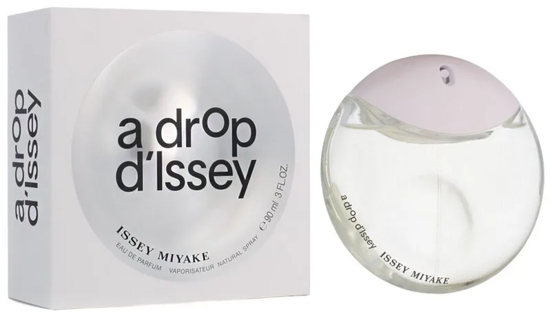 Eau de Parfum A Drop d'Issey EDP Damen Spray, Blumig-frischer Duft mit Mandelmilch, Moschus und Orangenblüten fra Issey Miyake – produktbillede 1 af 2