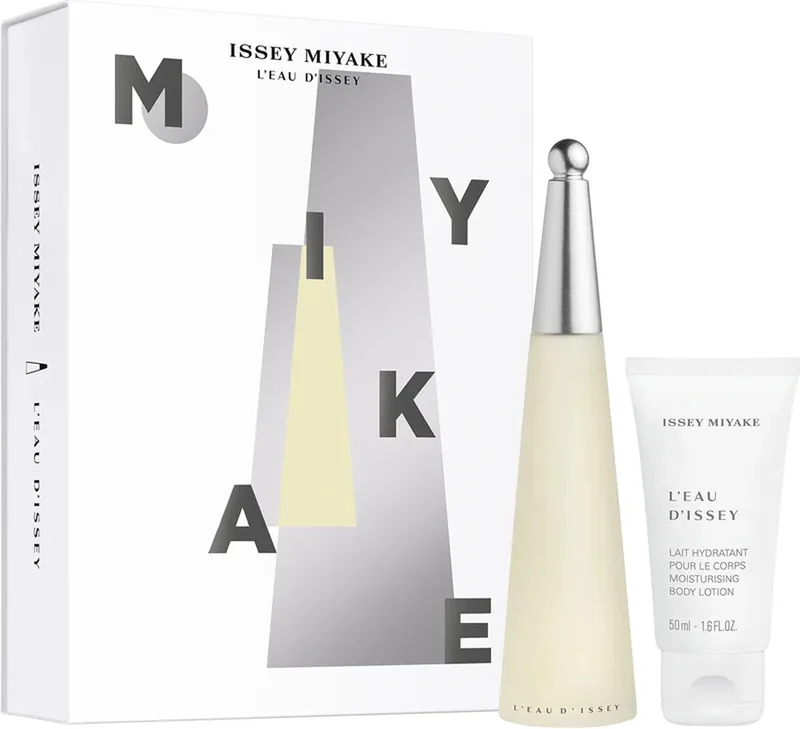 L'Eau d'Issey Giftset 50 ml eau de toilette spray + 50 ml bodylotion - cadeauset voor dames von Issey Miyake – Produktfoto