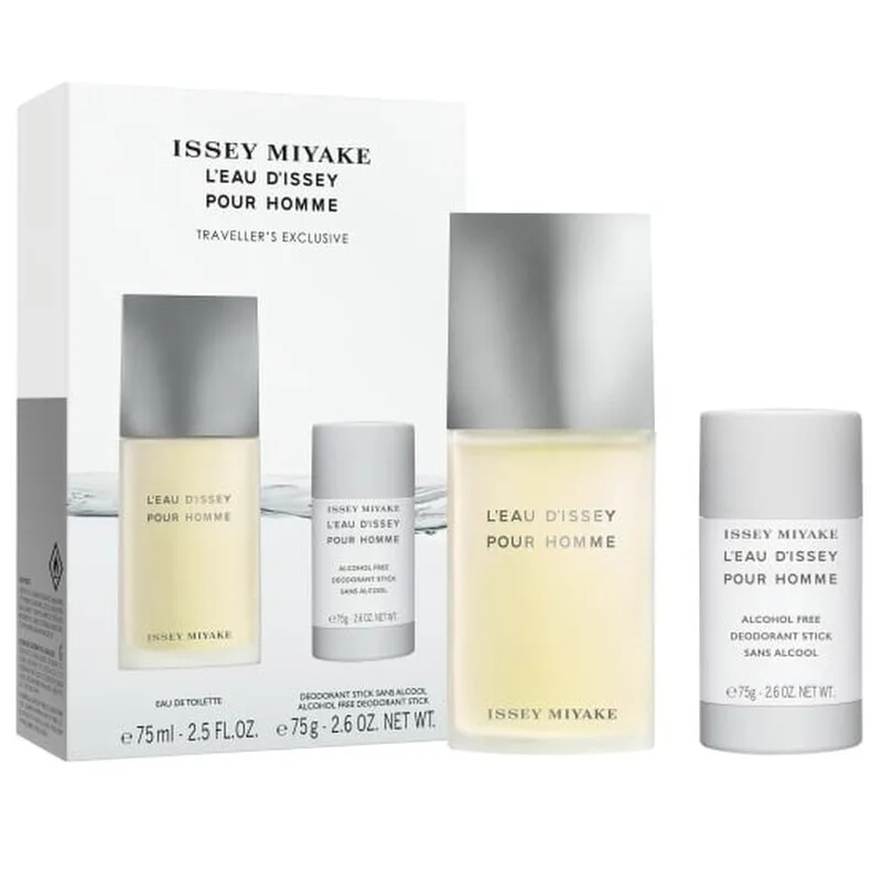 L'Eau D'Issey Pour Homme Geschenkset Edt Spray 75 ml + Deo Stick 75 g de Issey Miyake – photo du produit