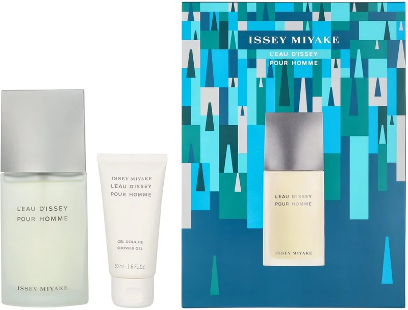 L'Eau D'Issey Pour Homme Giftset 125 ml - Edt Spray 75ml/Shower Gel 50ml by Issey Miyake – product photo