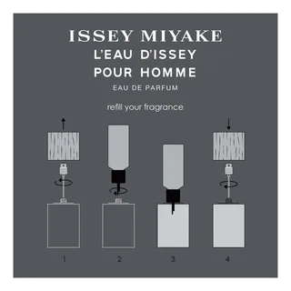L'Eau d'Issey pour Homme Intense Eau de Parfum Refill von Issey Miyake in 150 ml – Produktfoto 4 von 5