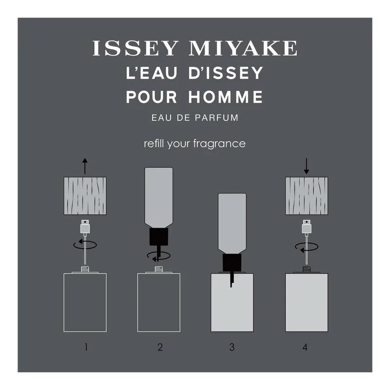 L'Eau d'Issey pour Homme Intense Eau de Parfum Refill von Issey Miyake in 150 ml – Produktfoto 4 von 5