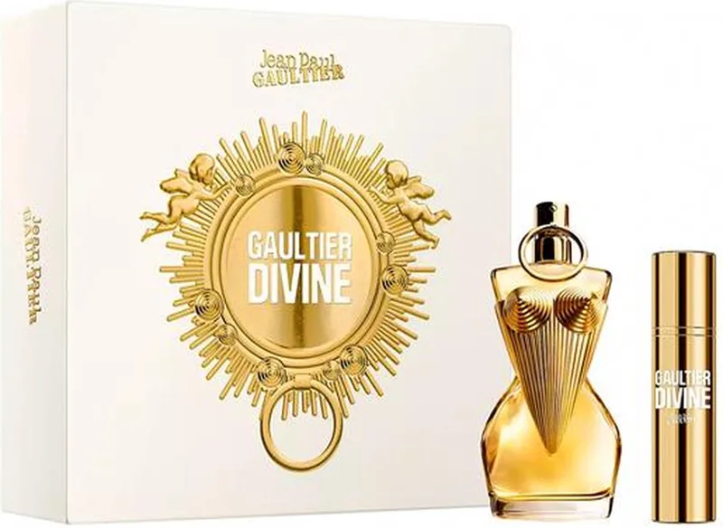 Divine Giftset - 100 ml eau de parfum spray + 10 ml eau de parfum spray - cadeauset voor dames von Jean Paul Gaultier – Produktfoto