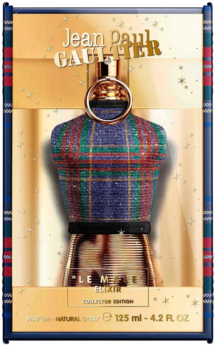 Eau de Parfum Le Male Elixir Collector Edition de Jean Paul Gaultier en 125 ml – photo du produit