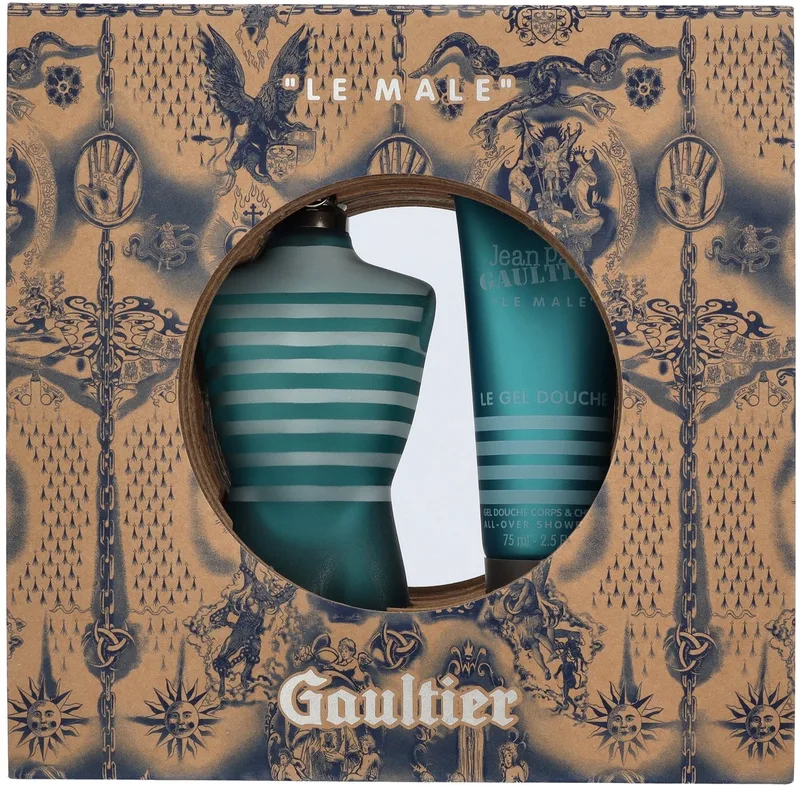 J.P. Gaultier Le Male Giftset 200 ml - Edt Spray 125ml/Shower Gel 75ml från Jean Paul Gaultier – produktbild