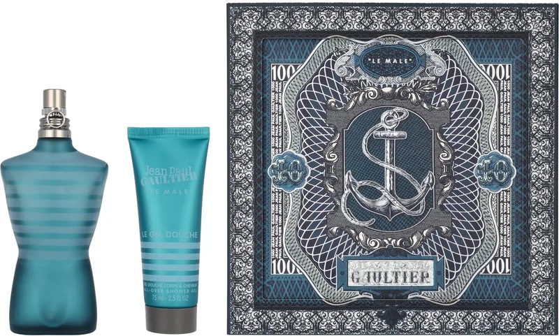 Le Male 125 ml Eau de Toilette Geschenkset fra Jean Paul Gaultier – produktbillede