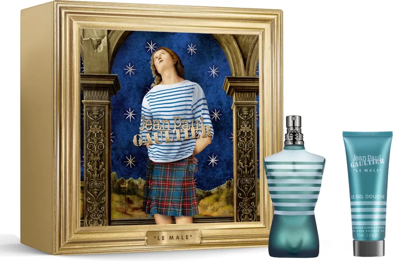 Le Male Eau de Toilette 75 ml + Shower gel 75 ml - 2 Piece Gift Set for Men von Jean Paul Gaultier – Produktfoto