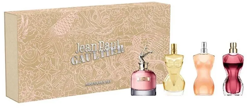 Miniatures Giftset - Scandal EDP 6 ml + Divine EDP 6 ml + Classique EDT 6 ml + La Belle EDP 6 ml - cadeauset voor dames by Jean Paul Gaultier – product photo 1 of 2