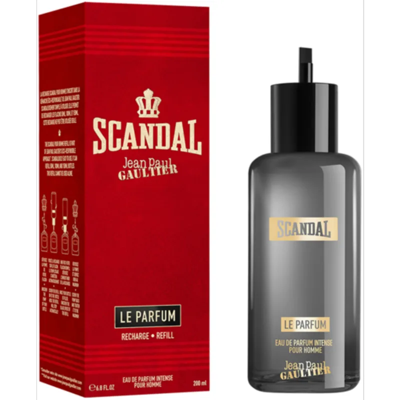 Scandal pour homme Le parfum Eau de Parfum Intense - Navulbaar - Navulling van Jean Paul Gaultier in 200 ml – productfoto 2 van 2