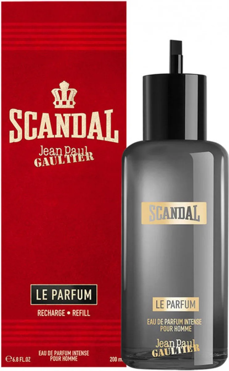 Scandal pour homme Le parfum Eau de Parfum Intense - Navulbaar - Navulling van Jean Paul Gaultier in 200 ml – productfoto 1 van 2
