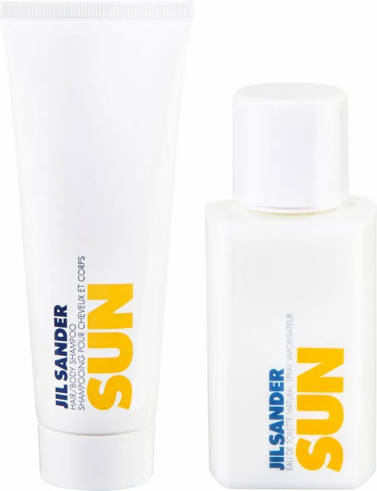 Duft-Set Sun, 2-tlg., mit einem blumigen Duft van Jil Sander – productfoto 1 van 2