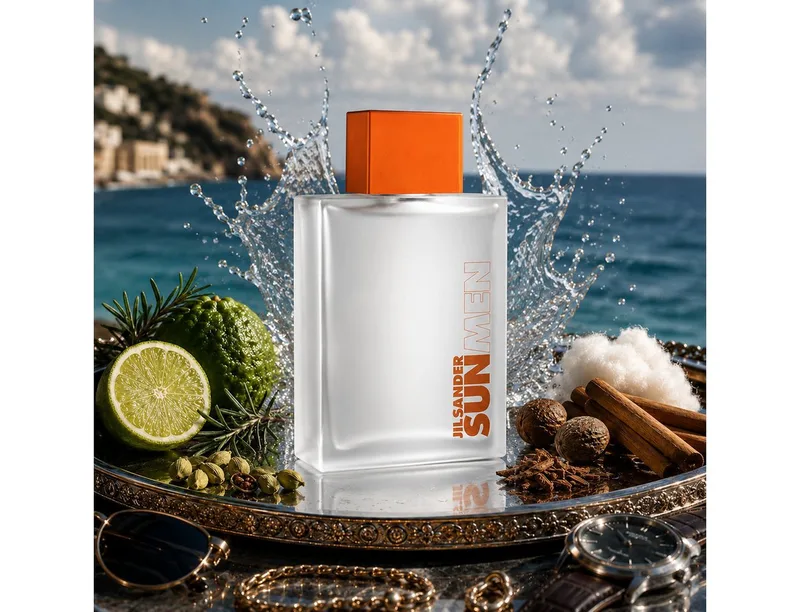 Eau de Parfum Sun Men Eau de Toilette Spray fra Jil Sander i 200 ml – produktbillede 4 af 5