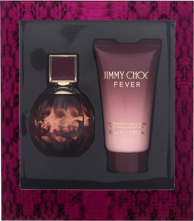 Fever Giftset 40ml parfum- 50ml body lotion fra Jimmy Choo – produktbillede