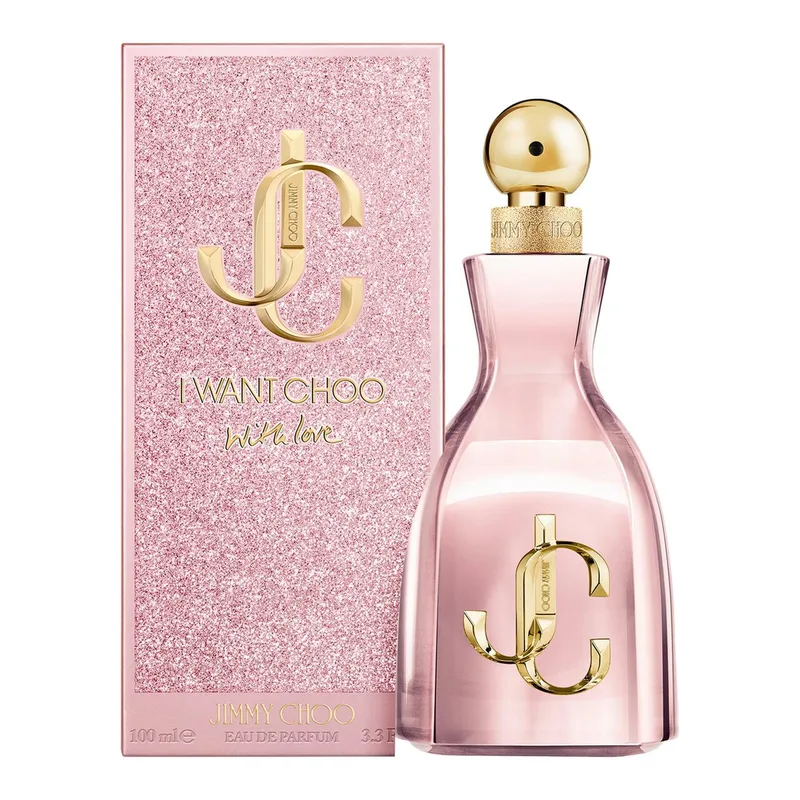 I want Choo With Love Eau de Parfum Spray fra Jimmy Choo i 100 ml – produktbillede 3 af 3