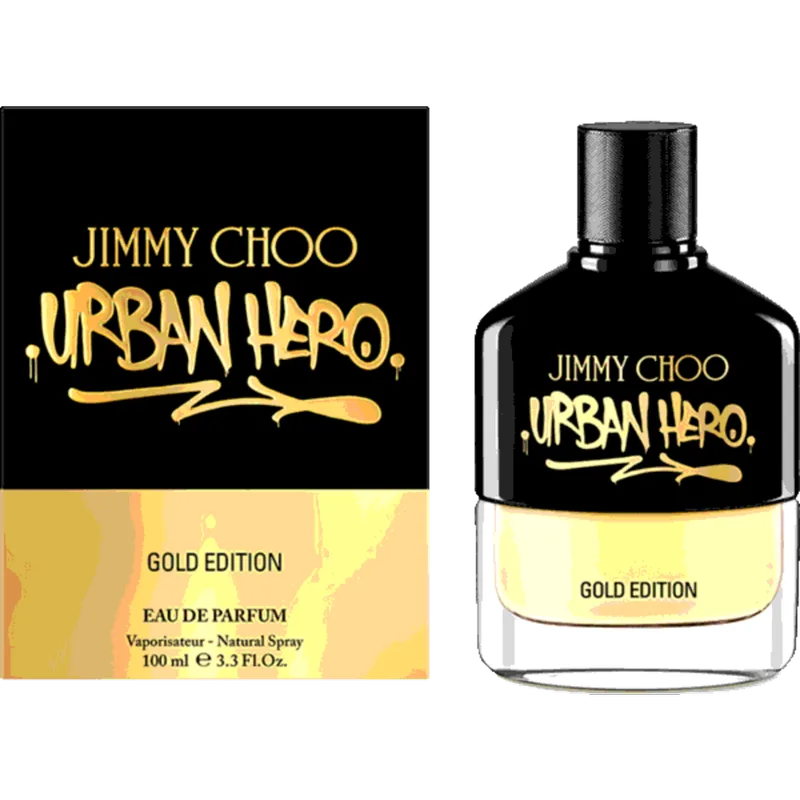 Urban Hero Gold Edition Eau de Parfum van Jimmy Choo in 100 ml – productfoto 2 van 2