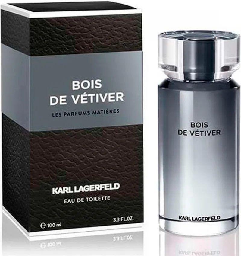 Bois De Vétiver Les Parfums Matières - Eau De Toilette von Karl Lagerfeld in 50 ml – Produktfoto