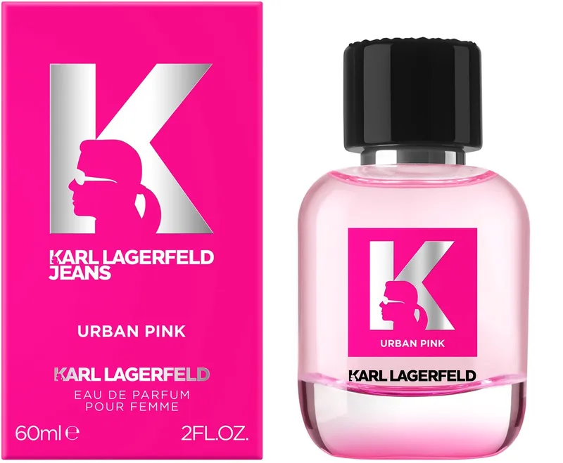 Jeans Urban Pink Eau de parfum spray - Damesparfum von Karl Lagerfeld in 60 ml – Produktfoto