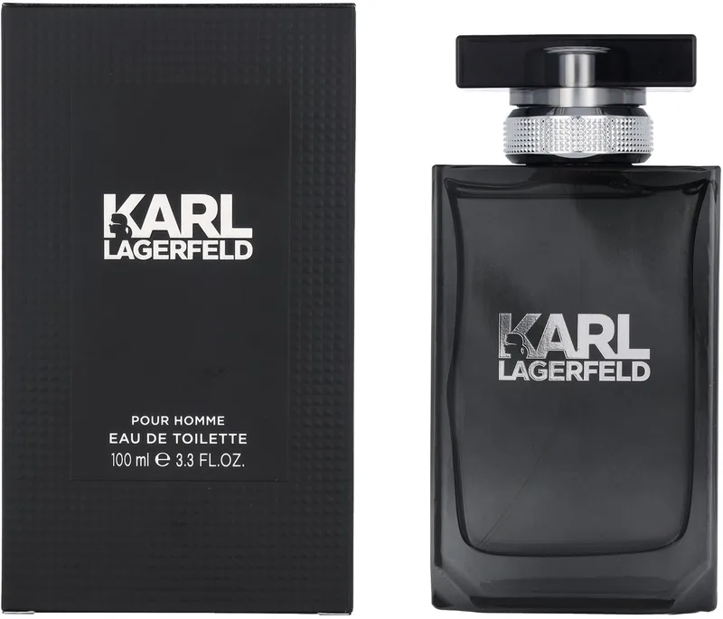pour Homme parfum - Frisse houtachtige geur voor heren von Karl Lagerfeld in 100 ml – Produktfoto