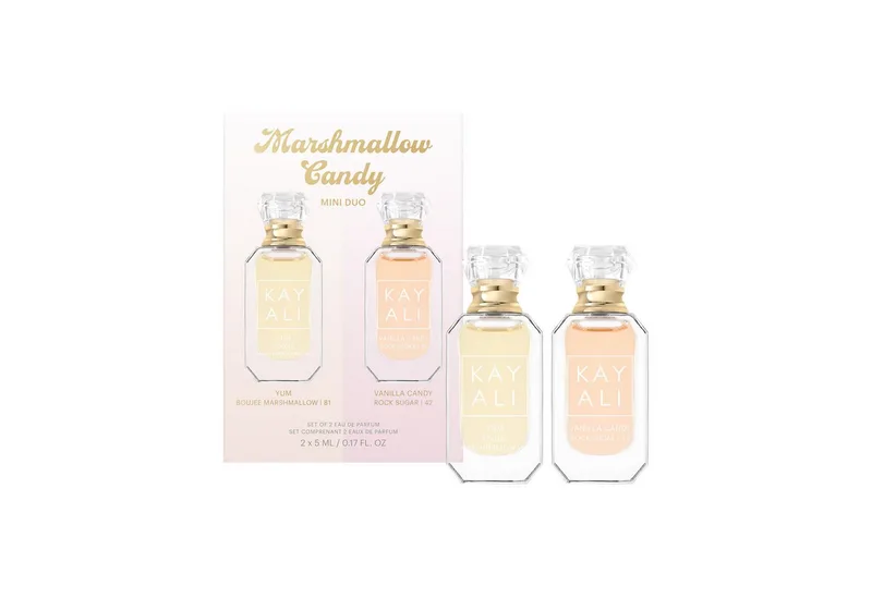 Pflege-Geschenkset Marshmallow Candy Mini Duo - 2x 5 ml Eau de Parfum zum Auftupfen, 2-tlg. de Kayali – photo du produit