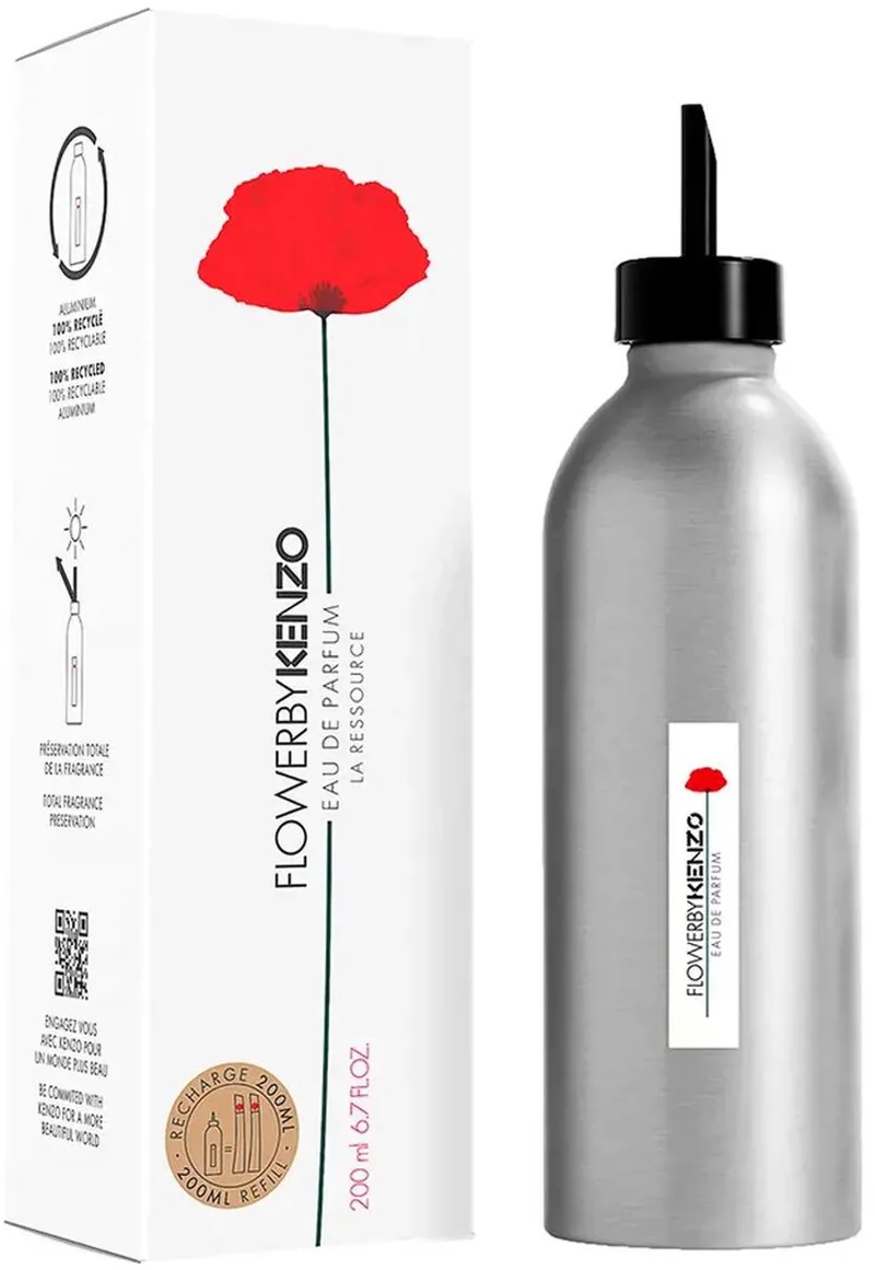 Flower by Kenzo - Damesparfum eau de parfum herlaadbaar fra Kenzo i 200 ml – produktbillede