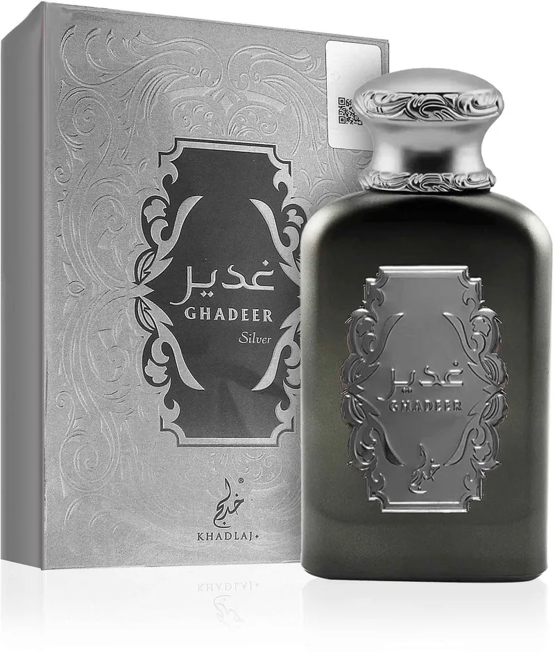Ghadeer Silver Edp U de Khadlaj en 100 ml – photo du produit