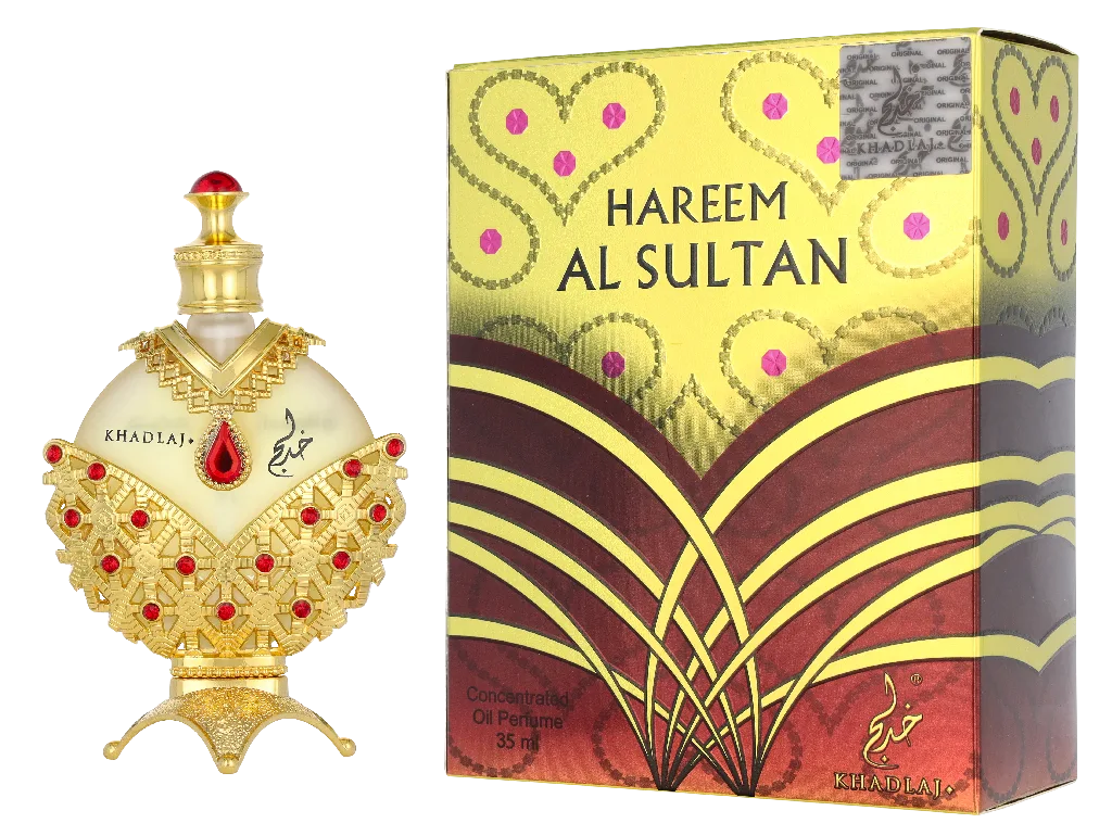 Hareem Al Sultan Gold Perfume Oil Parfum en parfum extract Dames de Khadlaj en 35 ml – photo du produit