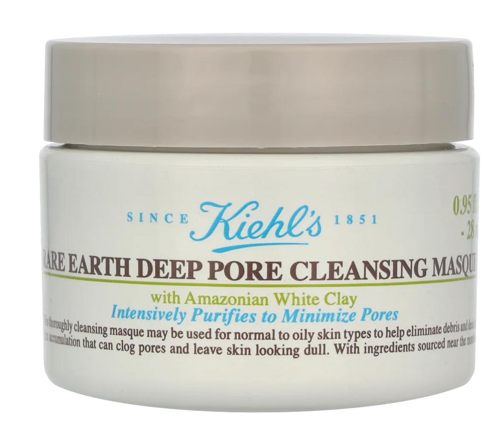 Kiehl's Rare Earth Deep Pore Cleansing Masque Make-up verwijderaar en reiniger de Kiehl's en 28 ml – photo du produit