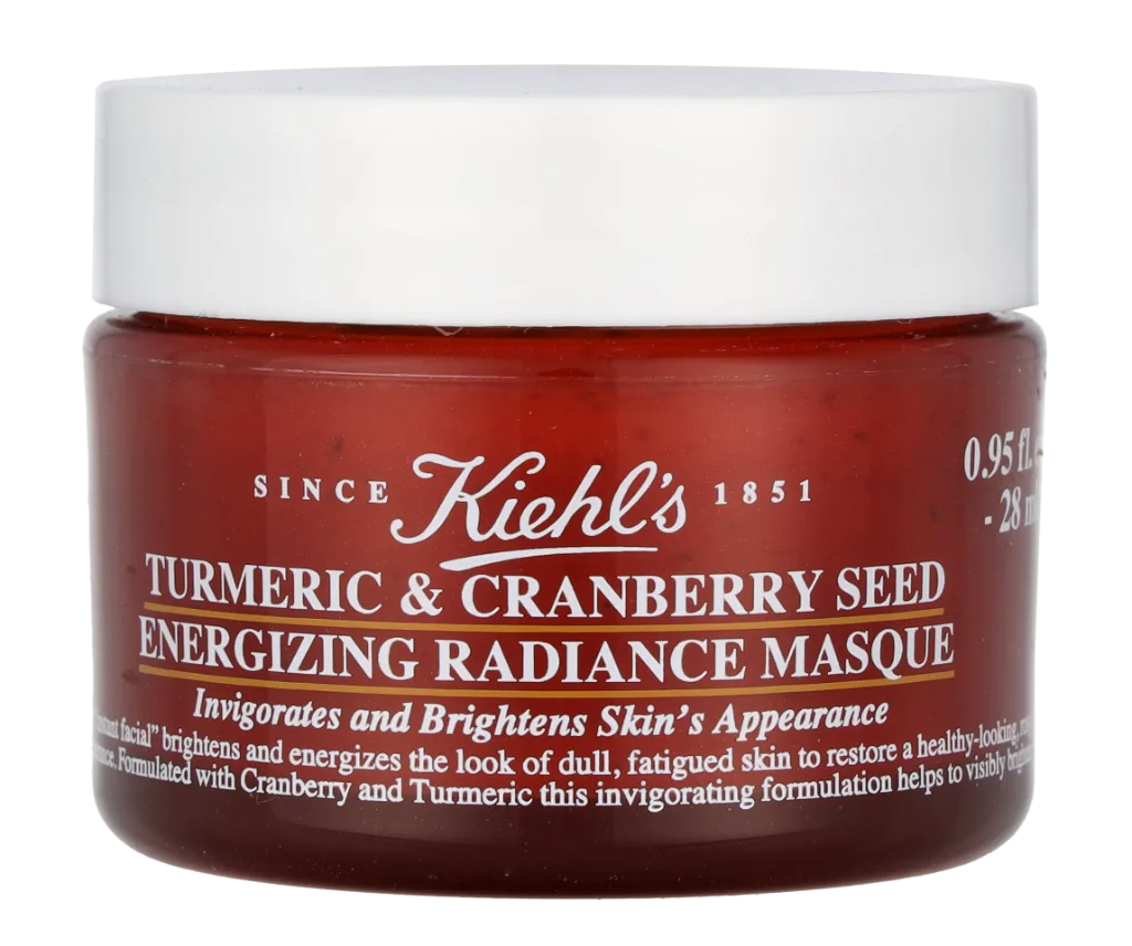 Kiehl's Turmeric & Cranberry Seed Energizing Radiance Masks 28ml Masker Make Up Base by Kiehl's – product photo