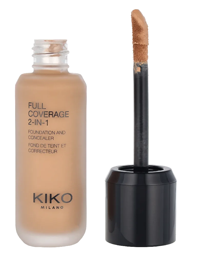 Full Coverage 2 In 1 Foundation & Concealer 25 ml van KIKO Milano – productfoto