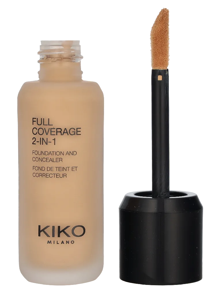 Full Coverage 2 In 1 Foundation & Concealer 25 ml van KIKO Milano – productfoto