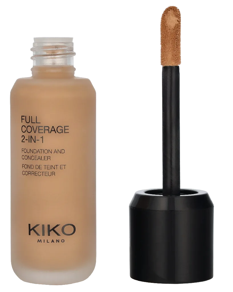 Full Coverage 2 In 1 Foundation & Concealer 25 ml by KIKO Milano – product photo