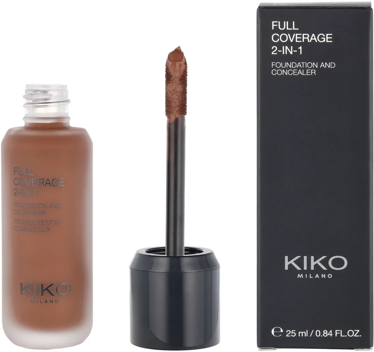 Full Coverage 2 In 1 Foundation & Concealer van KIKO Milano in N200 – productfoto