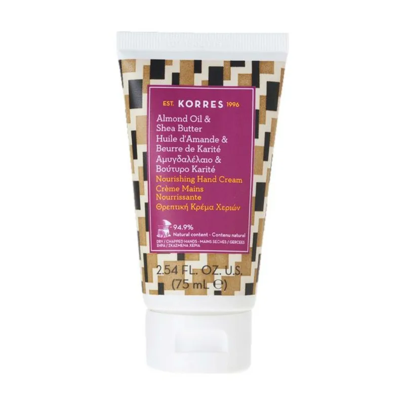 Almond Oil & Shea Butter Nährende Handcreme fra Korres – produktbillede