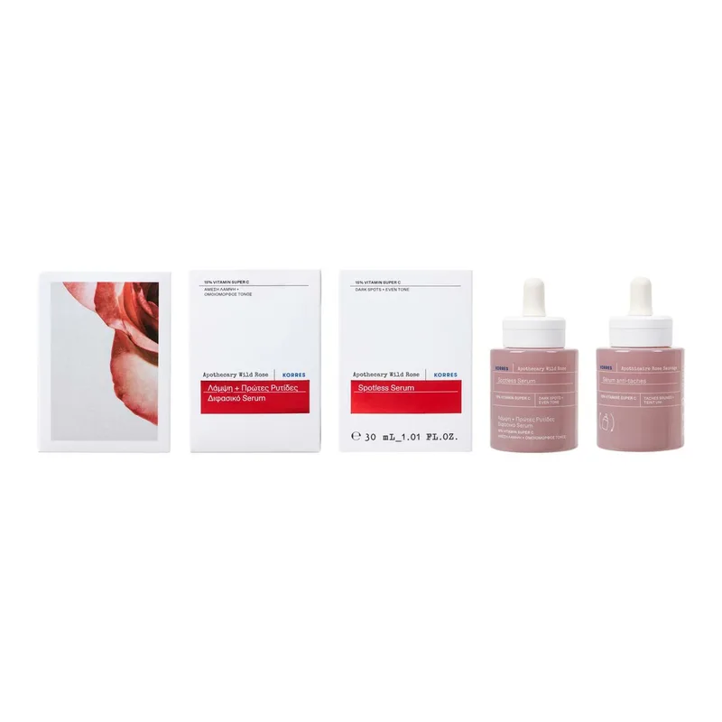 Apothecary Wild Rose 2-Phasen-Booster Serum by Korres in 30 ml – product photo 2 of 2