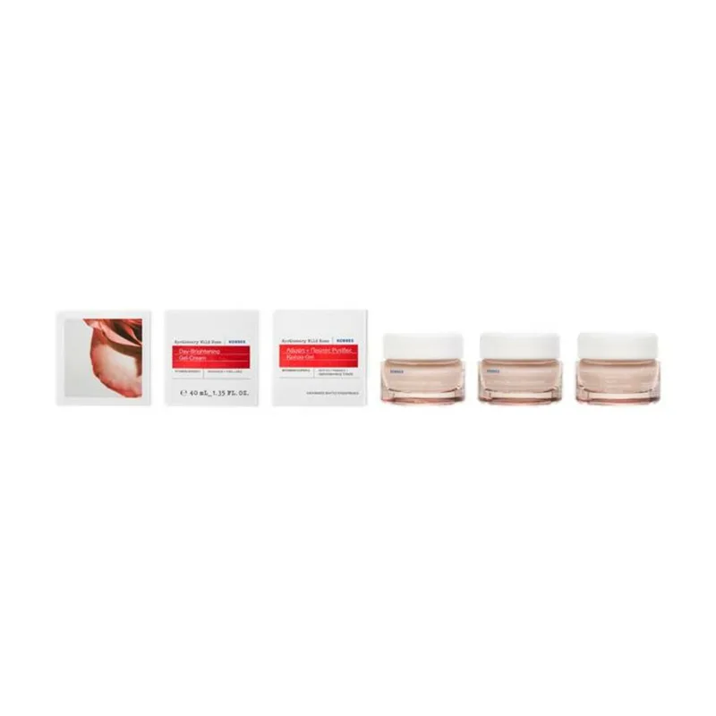 Apothecary Wild Rose Gel-Creme für strahlenden Teint Dagcrème van Korres in 40 ml – productfoto 2 van 2