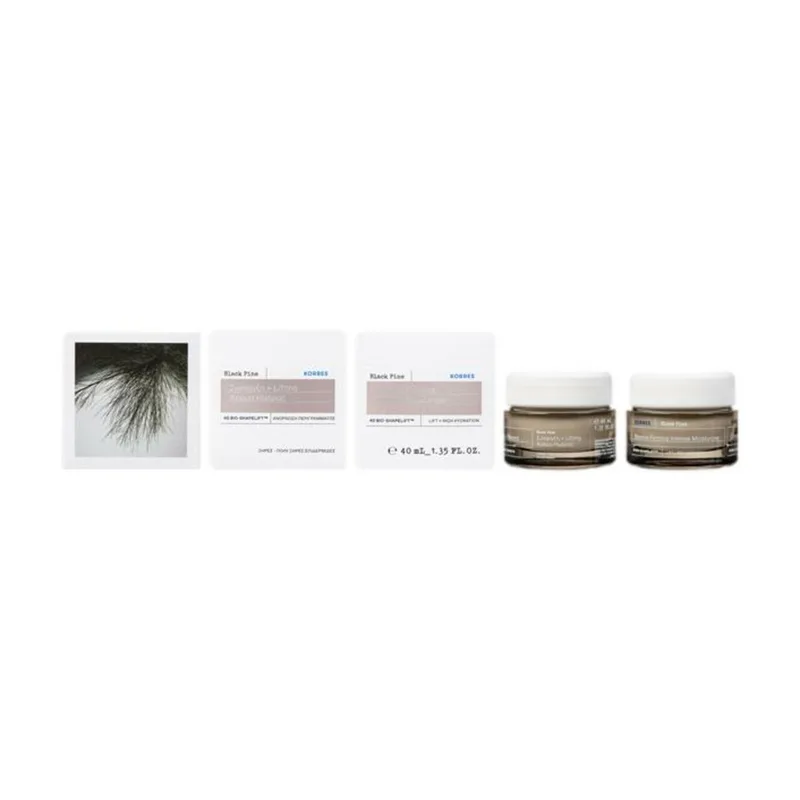 Black Pine 4D Straffende, intensiv feuchtigkeitsspendende Creme (trockene - sehr trockene Haut) Gezichtscrème de Korres en 40 ml – photo du produit 2 sur 2