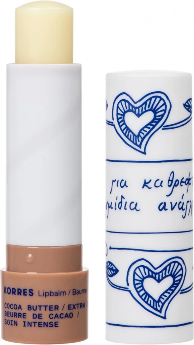 Cacaoboter Herstellende Lippenbalsem 4,5 g von Korres in Beige – Produktfoto
