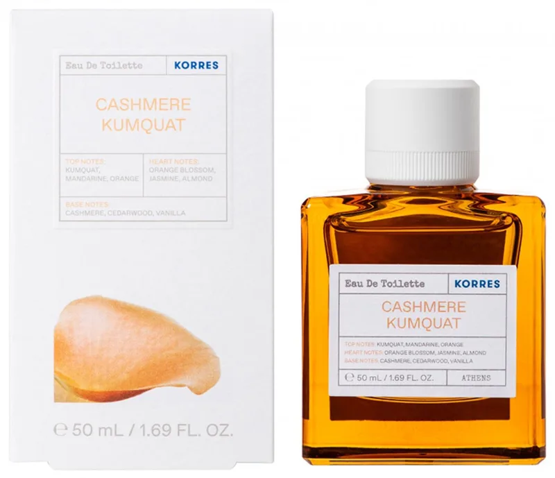 Cashmere Kumquat Eau de toilette spray - Unisexparfum fra Korres i 50 ml – produktbillede 1 af 2