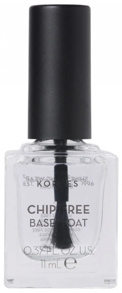 Chip-Free Base Coat 11 ml van Korres in Transparant – productfoto