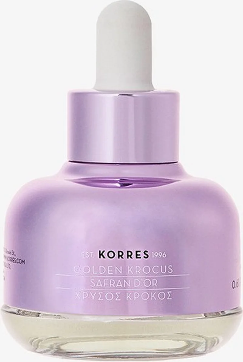 Golden Krocus Ageless Saffron Eye Elixir von Korres in 18 ml – Produktfoto