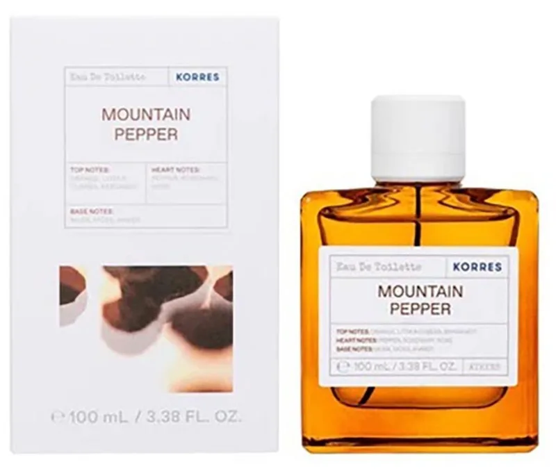 Korres Mountain Pepper Eau de toilette spray - Unisexparfum från Korres i 100 ml – produktbild
