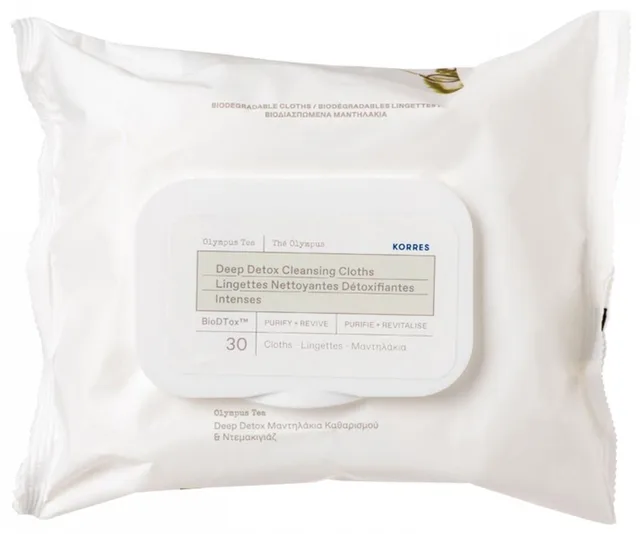 Olympus Tea Deep Detox Cleansing Cloths