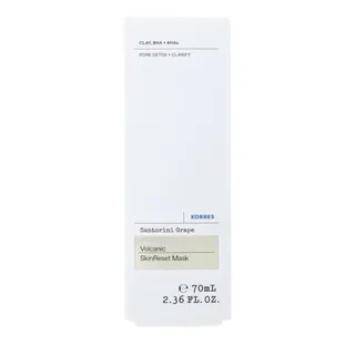 Santorini grape Hudförfinande ansiktsmask med vulkansand Ansiktsmask von Korres in 70 ml – Produktfoto 2 von 3