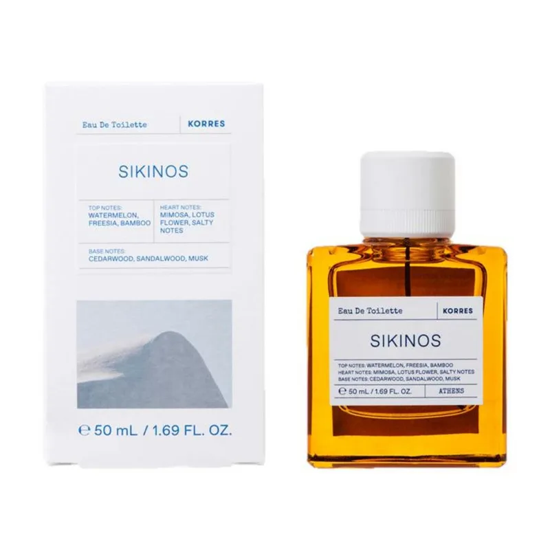 Sikinos Eau de Toilette van Korres in 50 ml – productfoto 2 van 2