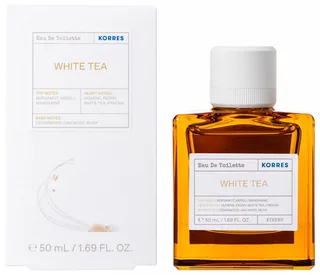 White Tea, Bergamot & Freesia Eau de Toilette van Korres in 50 ml – productfoto 1 van 2